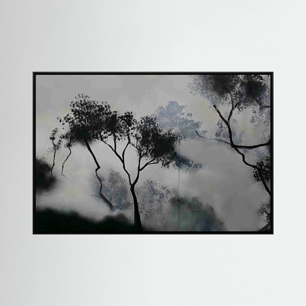«Bosque velado VIII» | Impresión en lienzo de Bellas Artes