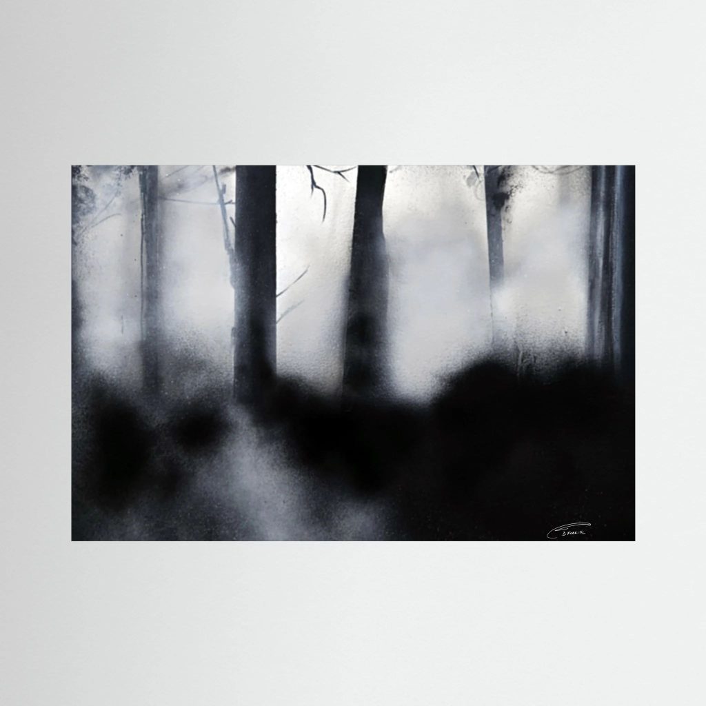 Bosque Oculto | Lienzo Panorámico