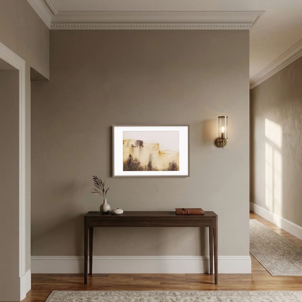 Casas Colgadas de Cuenca – Lamina en papel de Bellas Artes